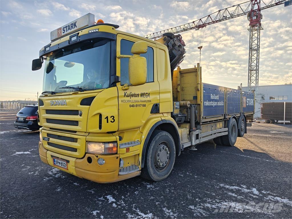 Scania P320 Smagās mašīnas ar celtni