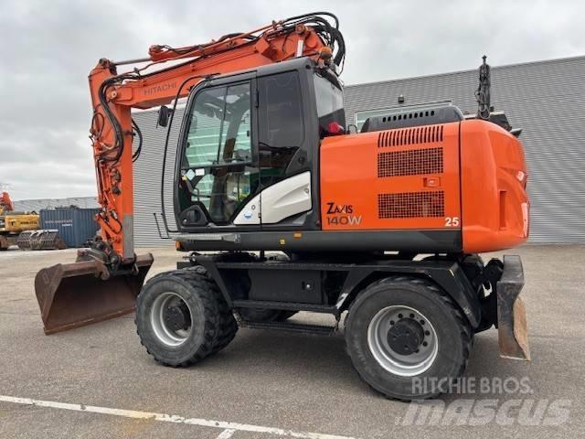 Hitachi ZX 140 W-5 Ekskavatori uz riteņiem