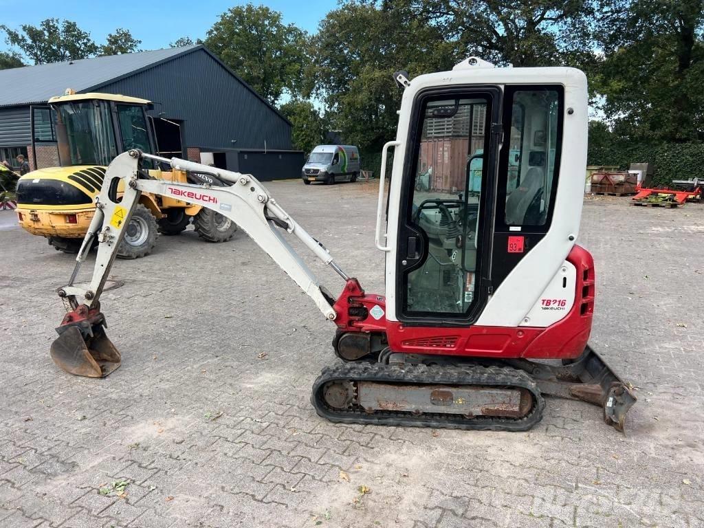 Takeuchi TB 216 Mini ekskavatori < 7 t