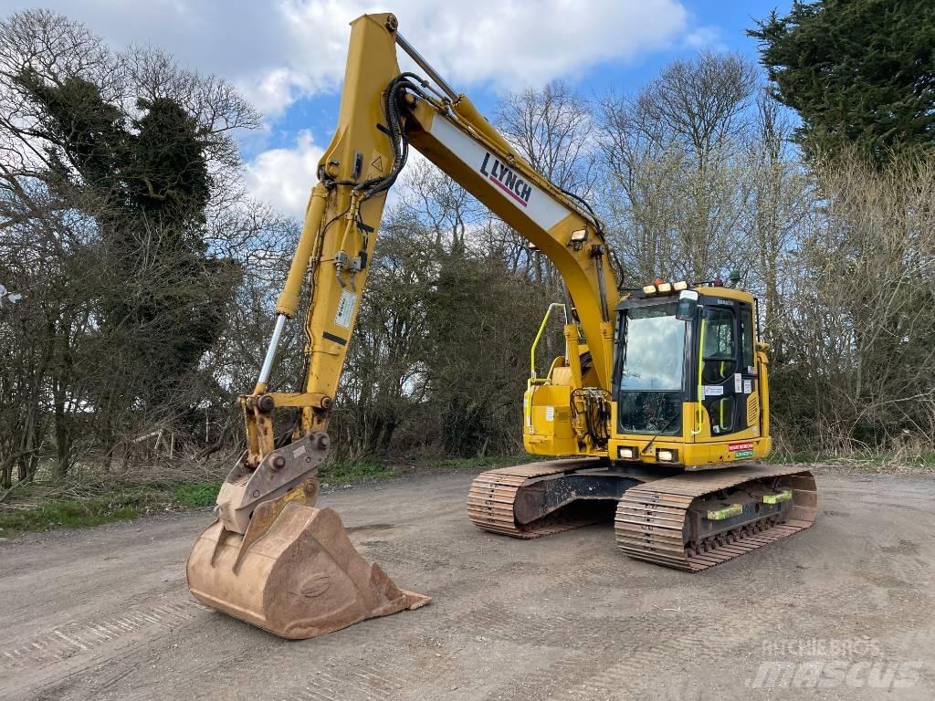 Komatsu PC 138 Kāpurķēžu ekskavatori