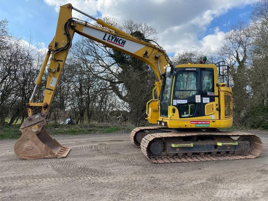 Komatsu PC 138 Kāpurķēžu ekskavatori