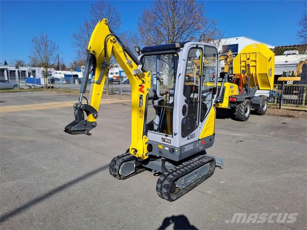 Wacker Neuson ET16 Kāpurķēžu ekskavatori