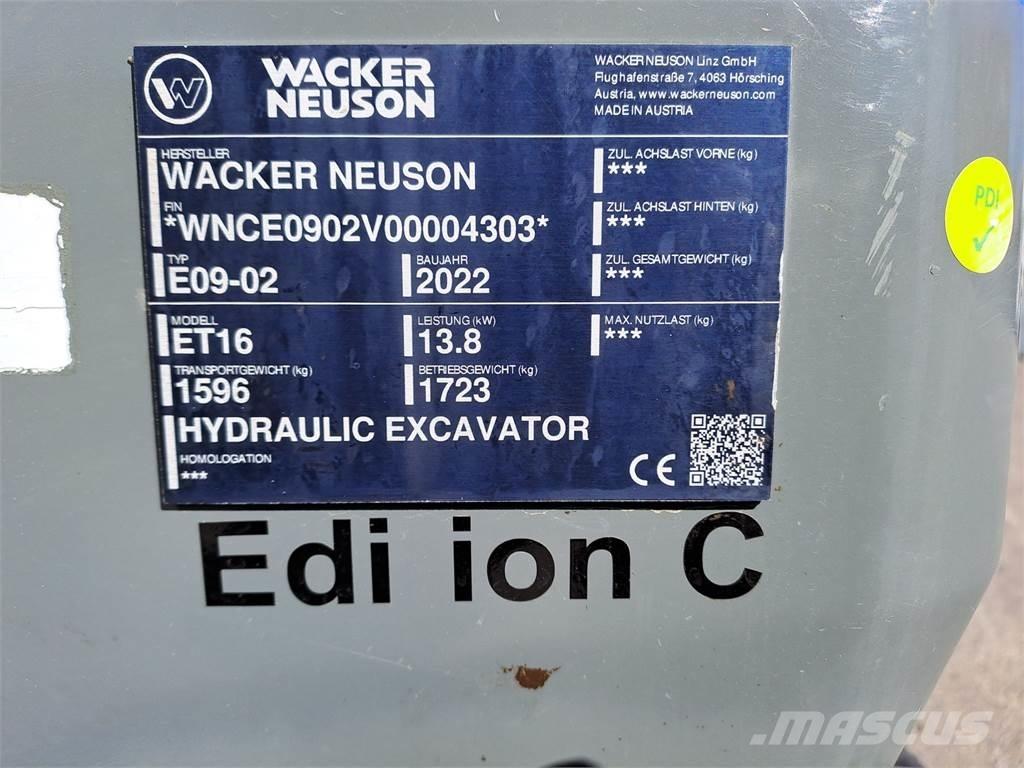 Wacker Neuson ET16 Kāpurķēžu ekskavatori