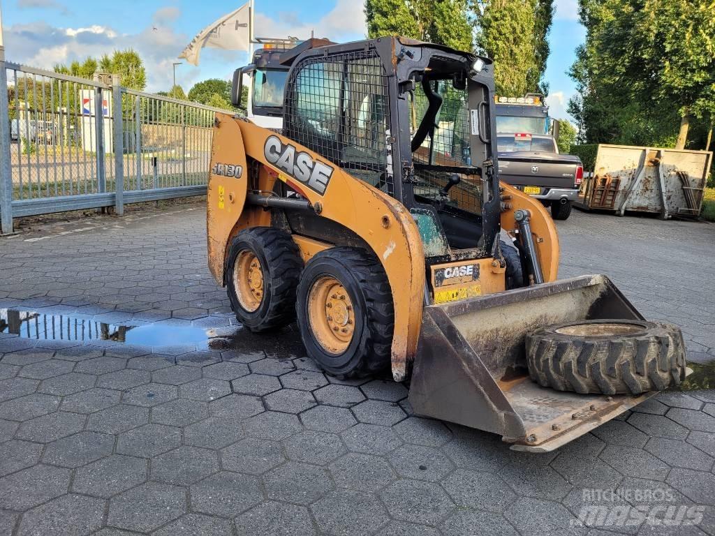 CASE SR 130 Lietoti riteņu kompaktiekrāvēji