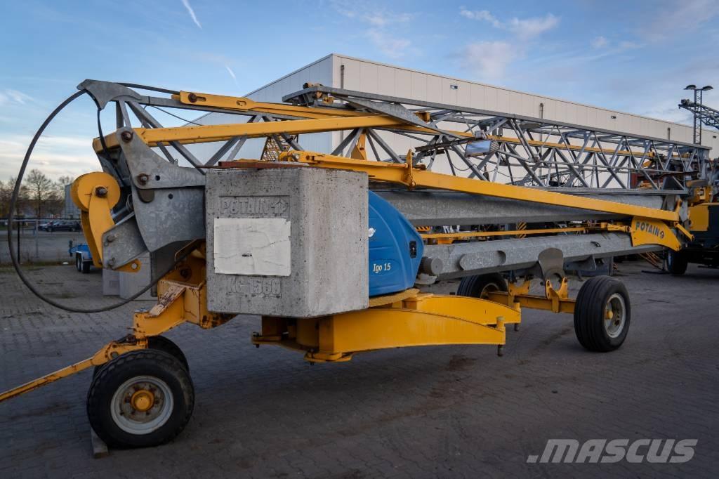 Potain Igo 15 Torņa celtņi