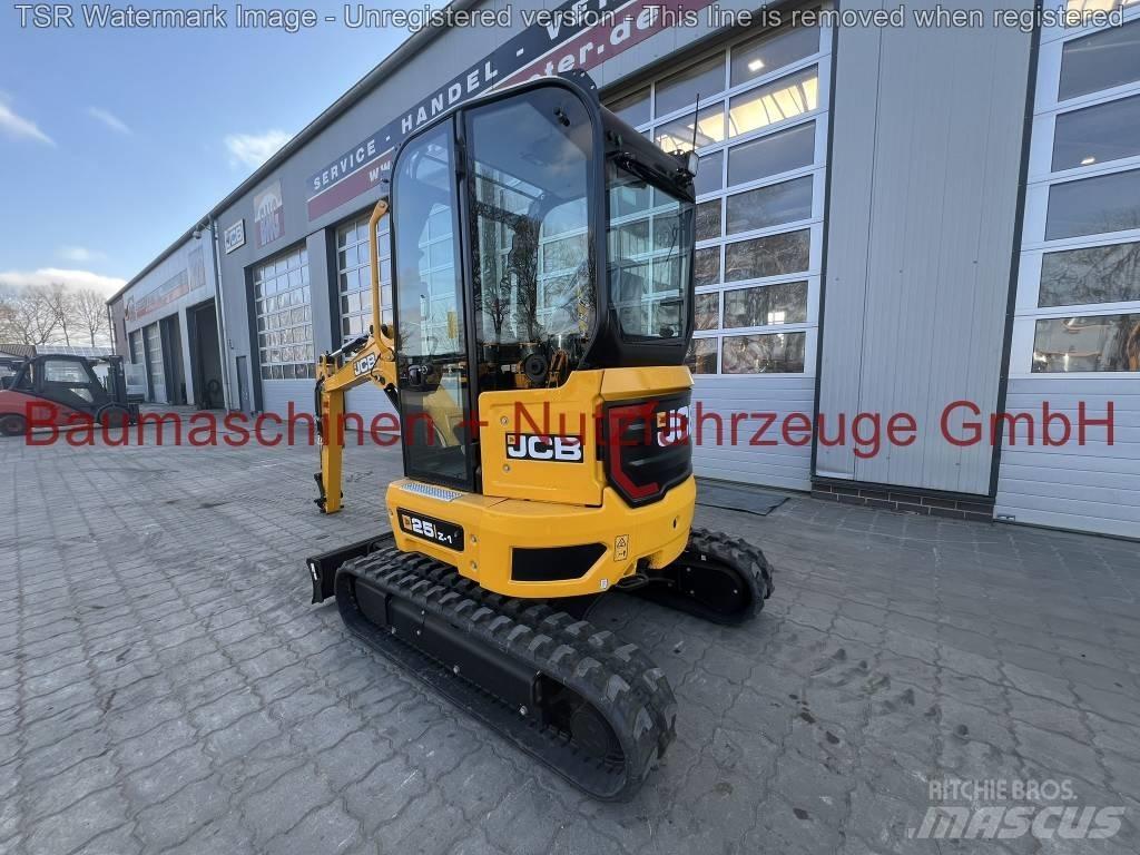JCB 25Z -werkneu- Mini ekskavatori < 7 t