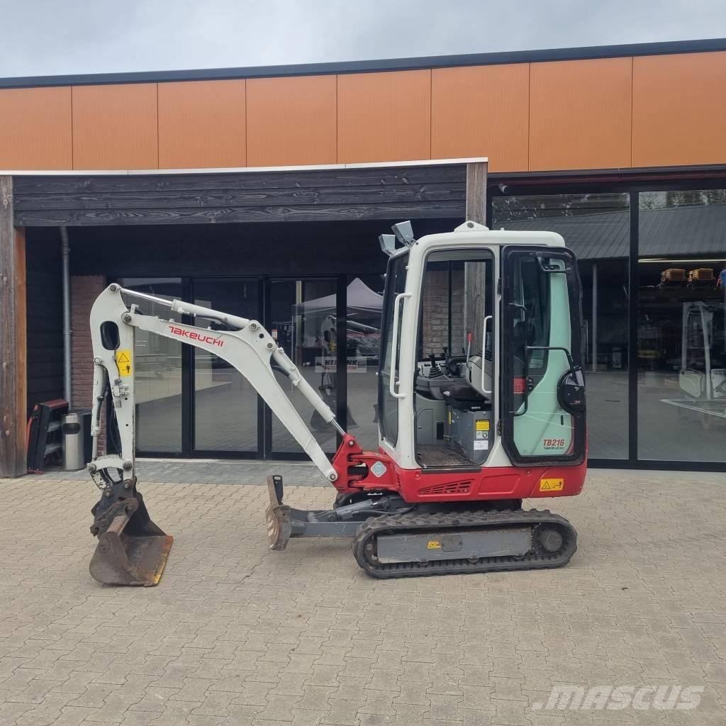 Takeuchi TB 216 Mini ekskavatori < 7 t