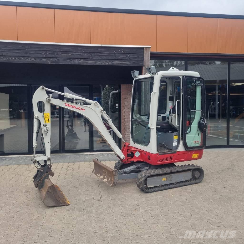 Takeuchi TB 216 Mini ekskavatori < 7 t