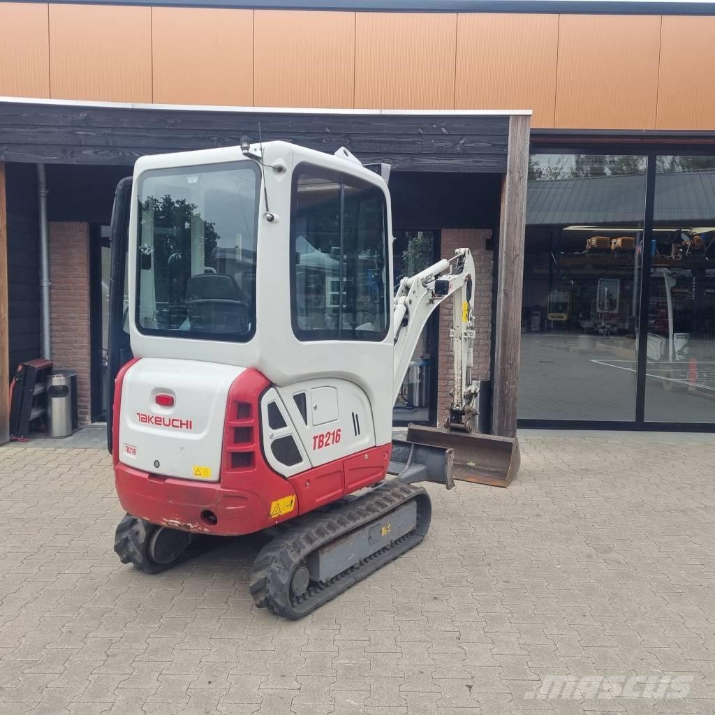Takeuchi TB 216 Mini ekskavatori < 7 t