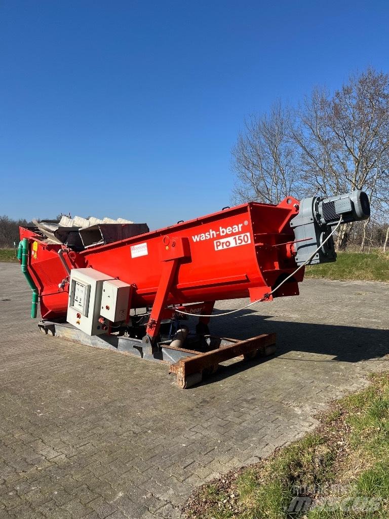  wash-bear pro 150 Šķirošanas aprīkojums