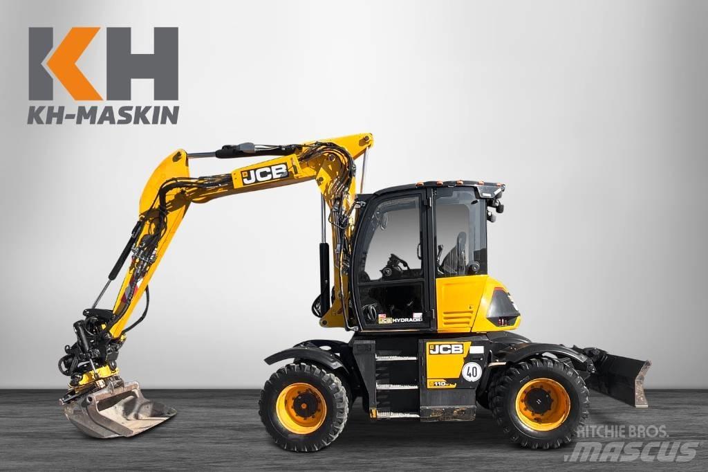 JCB 110 W Hydradig Ekskavatori uz riteņiem
