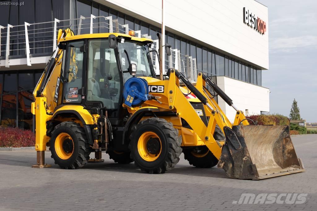 JCB 3CX Compact Ekskavatori-iekrāvēji
