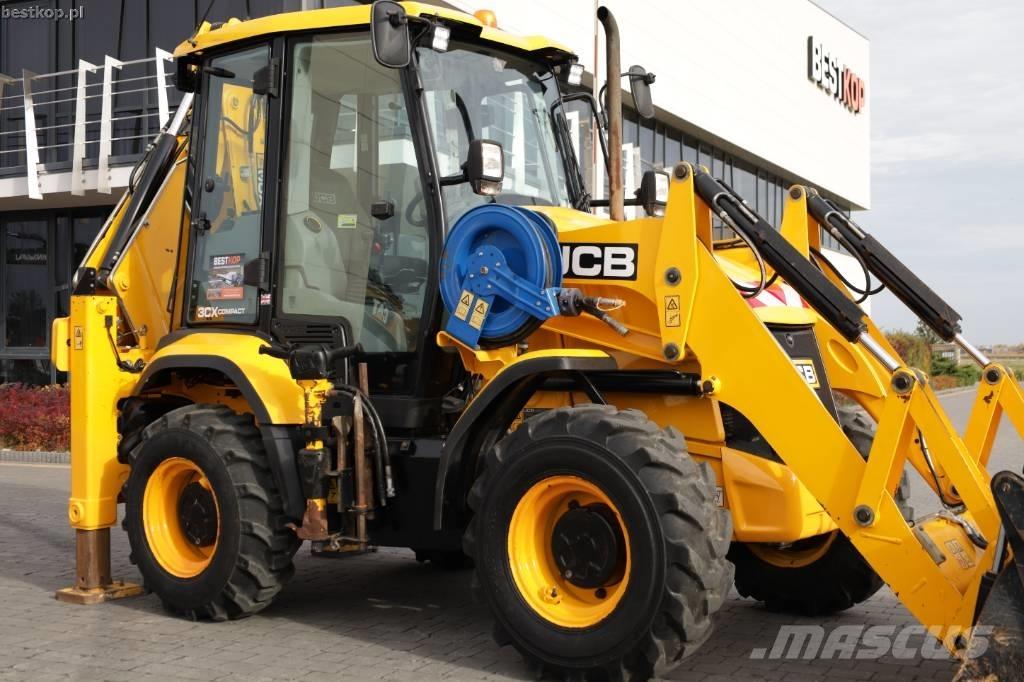 JCB 3CX Compact Ekskavatori-iekrāvēji