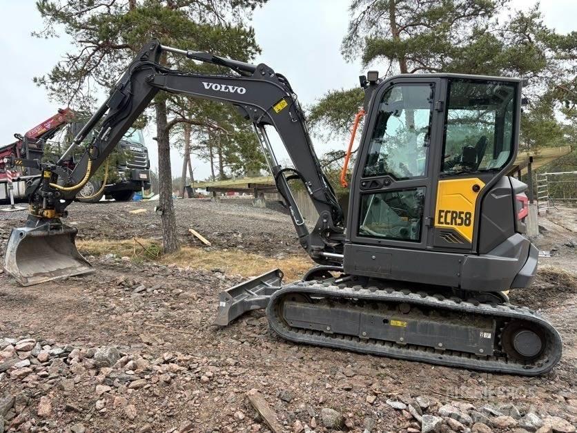 Volvo ECR58F Mini ekskavatori < 7 t