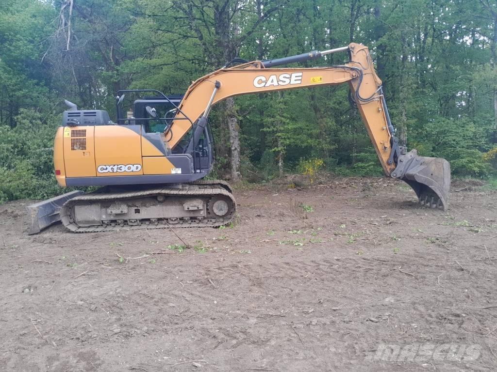 CASE CX 130 D Kāpurķēžu ekskavatori