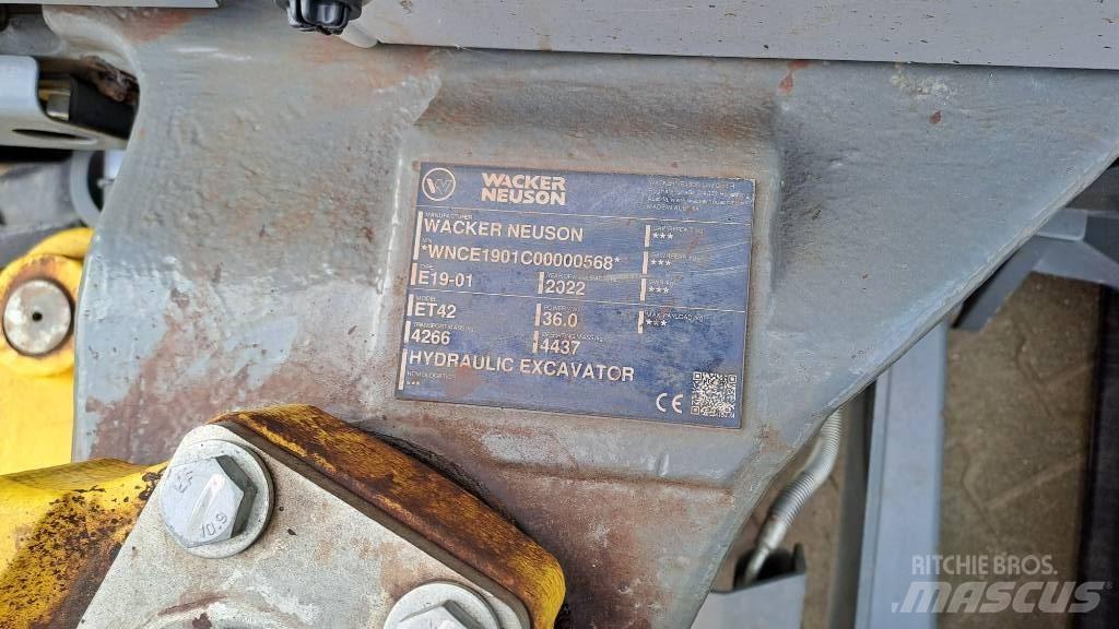Wacker Neuson ET42 Kāpurķēžu ekskavatori