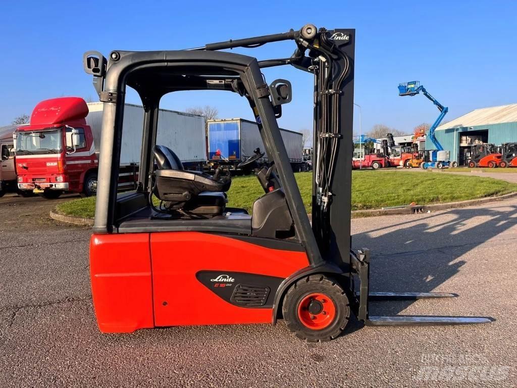 Linde E18L-02 Elektriskie iekrāvēji