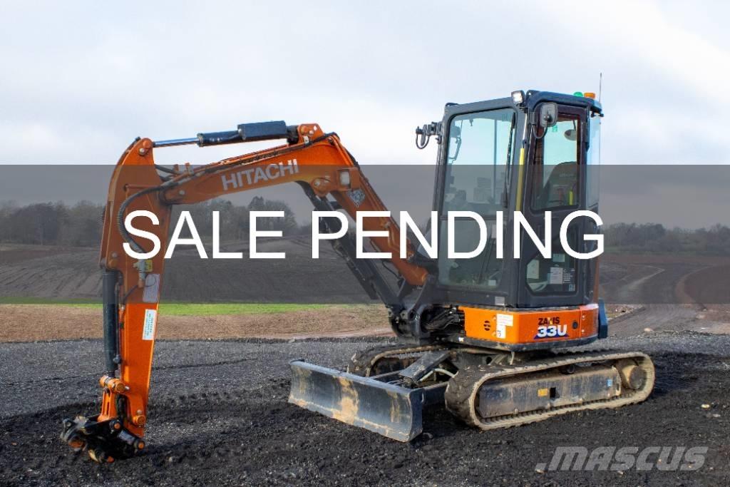Hitachi ZX33U-6 Mini ekskavatori < 7 t