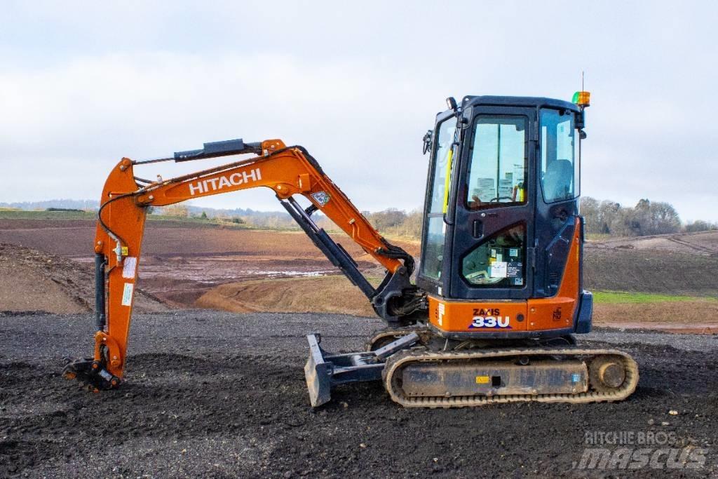 Hitachi ZX33U-6 Mini ekskavatori < 7 t