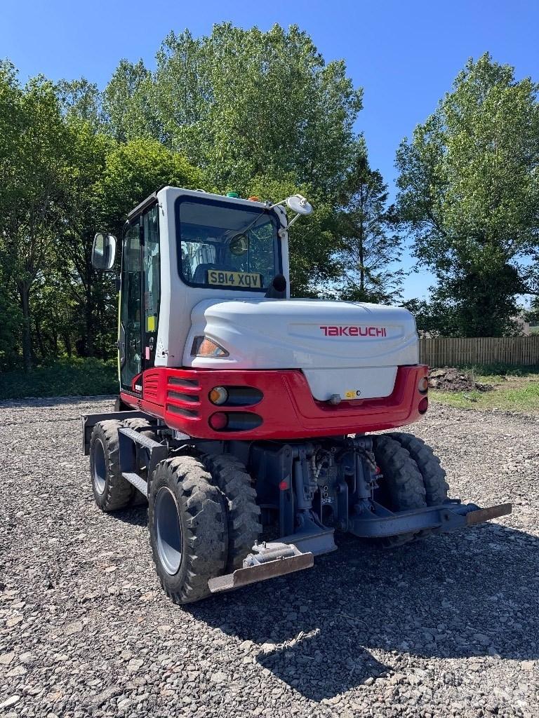Takeuchi TB 295 W Ekskavatori uz riteņiem