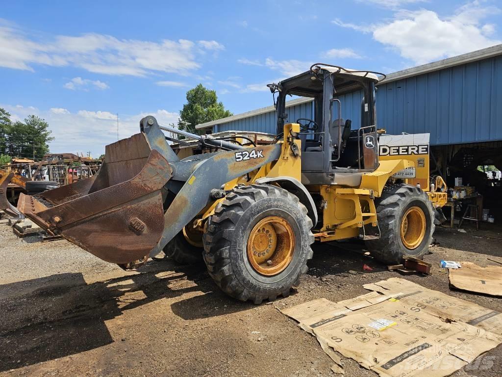 John Deere 524 K Iekrāvēji uz riteņiem