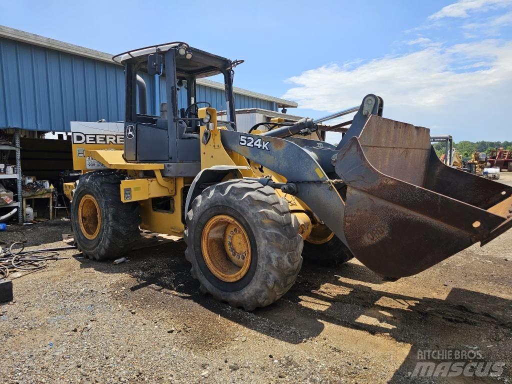 John Deere 524 K Iekrāvēji uz riteņiem