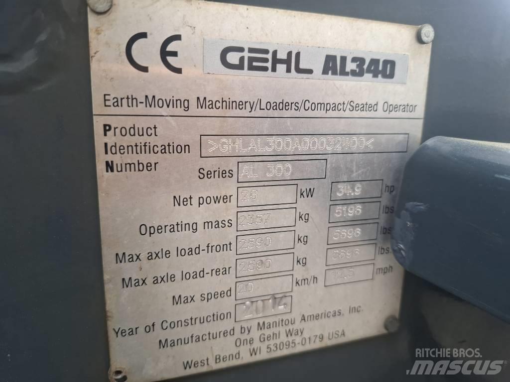 Gehl AL 340 Iekrāvēji uz riteņiem