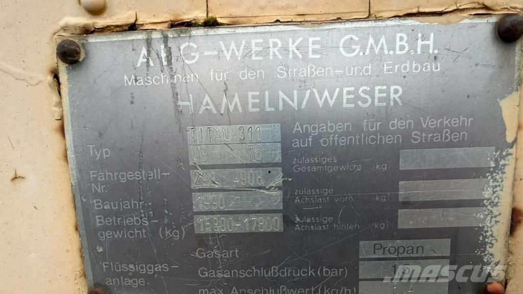 ABG Titan 311 Asfalta klājēji