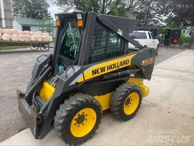 New Holland L 170 Lietoti riteņu kompaktiekrāvēji