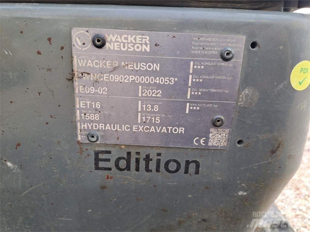Wacker Neuson ET16 Kāpurķēžu ekskavatori