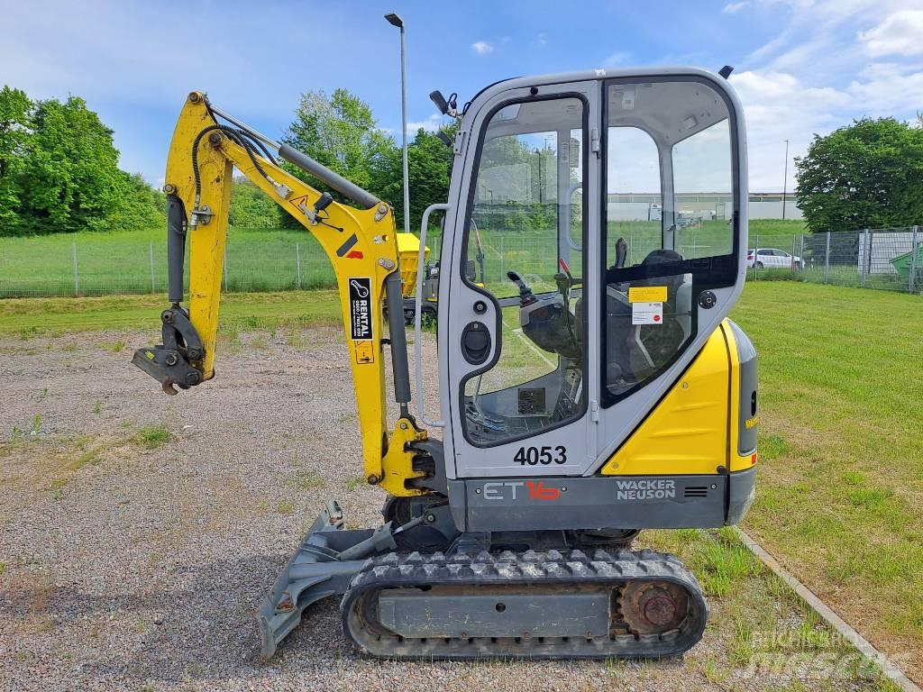 Wacker Neuson ET16 Kāpurķēžu ekskavatori