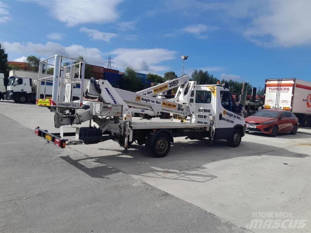 Multitel HX 200 EX Pacēlāji uz automašīnas bāzes