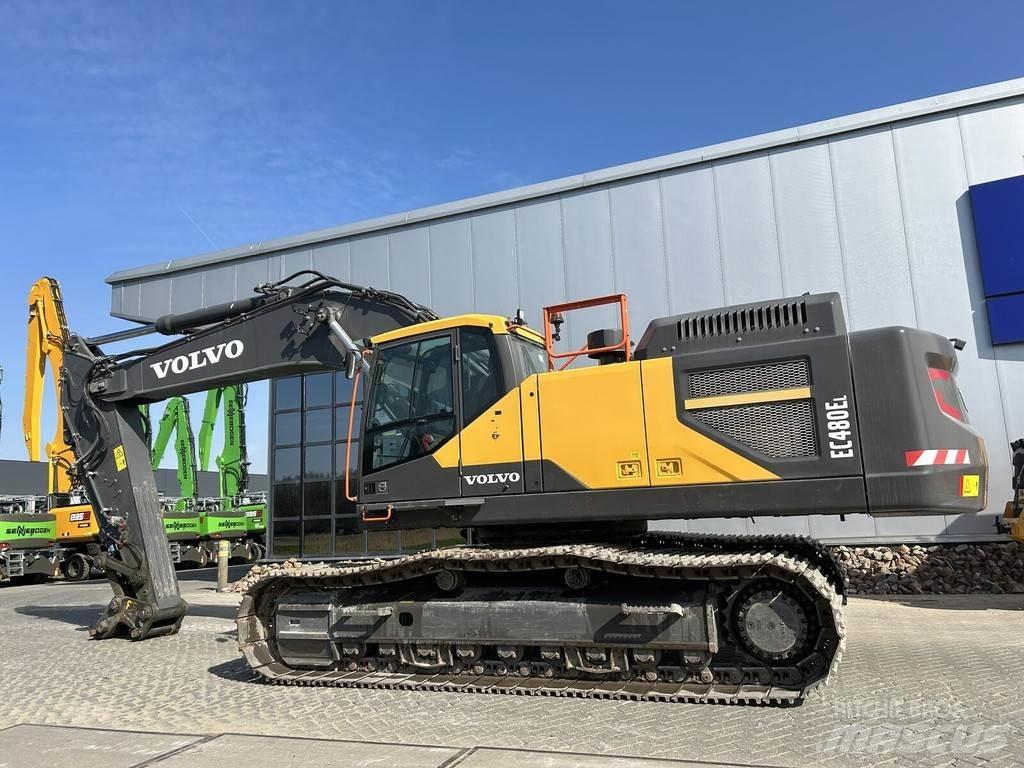 Volvo EC 480EL Kāpurķēžu ekskavatori