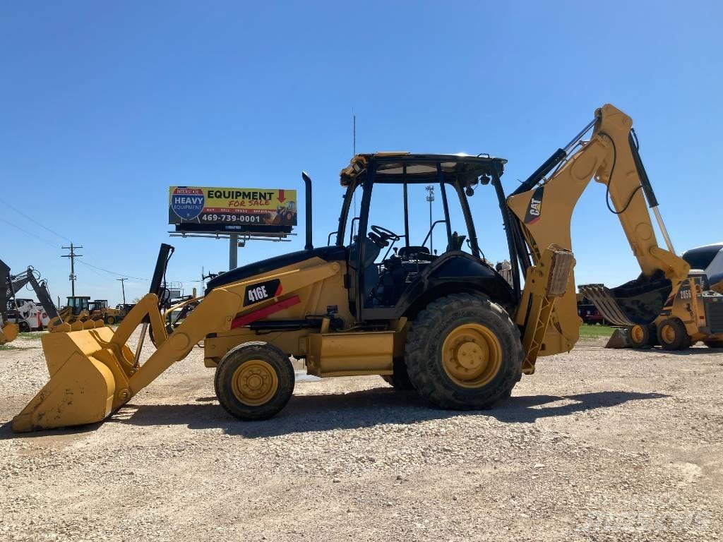 CAT Backhoe 416E Ekskavatori-iekrāvēji