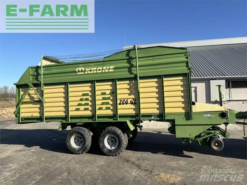 Krone AX 280 GL Graudu pārkraušanas piekabes