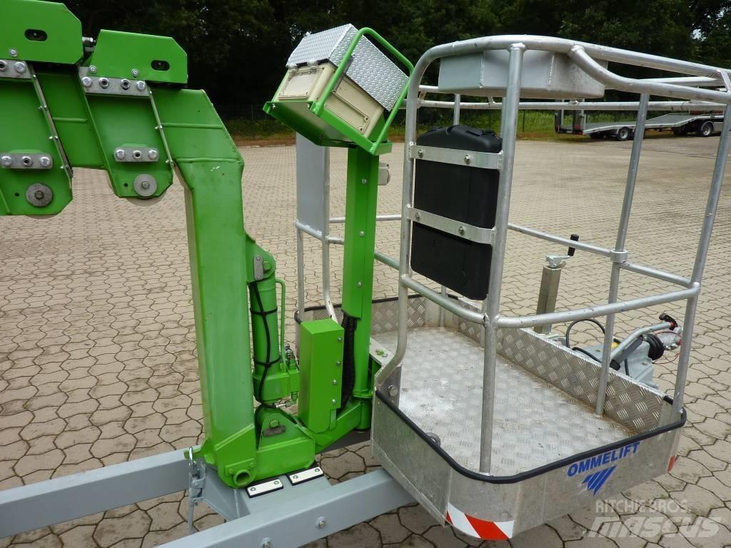 Omme 2500 EBDZ Pacēlājplatformas - piekabes