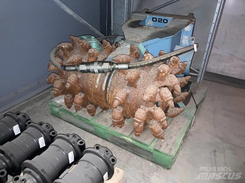 Rockwheel D20-G-ROG Asfalta dzesēšanas iekārtas