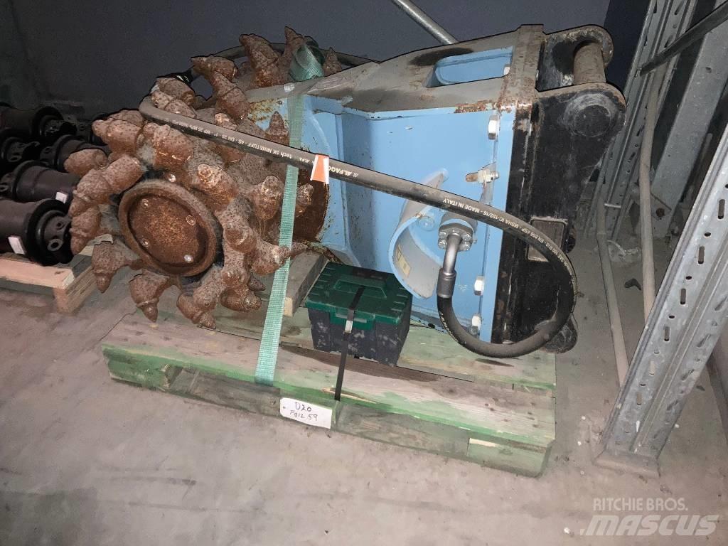 Rockwheel D20-G-ROG Asfalta dzesēšanas iekārtas