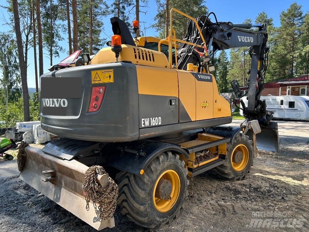 Volvo EW 160 D Ekskavatori uz riteņiem