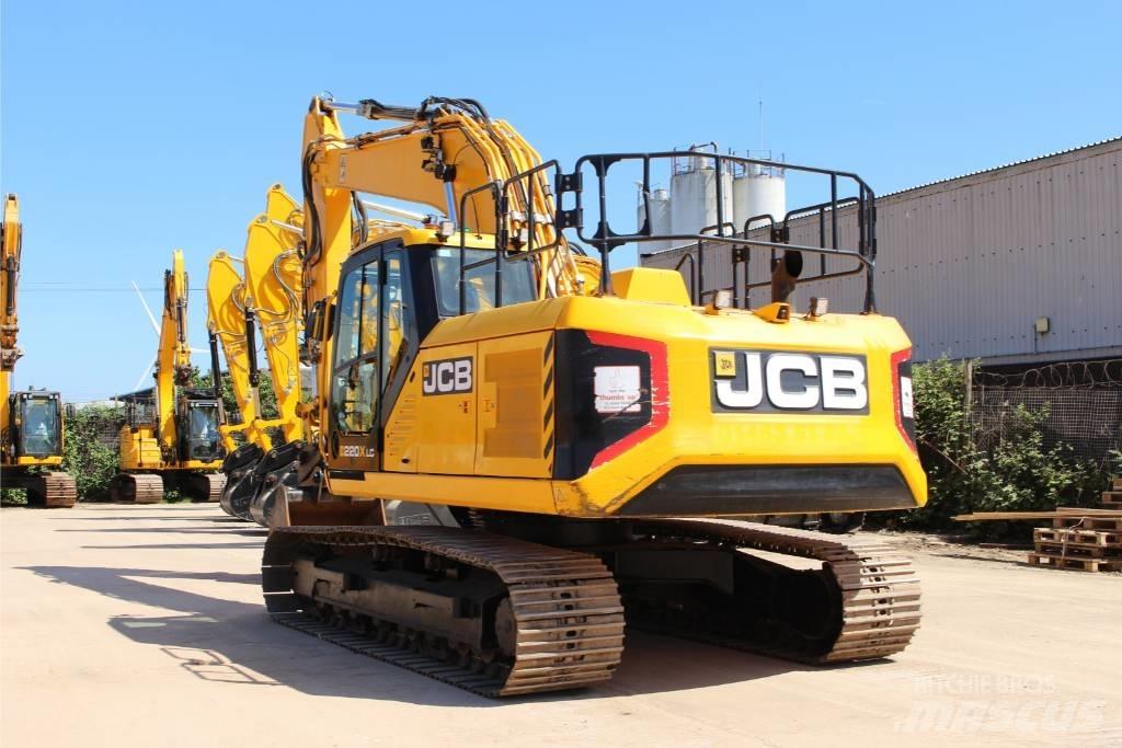 JCB 220X LC Kāpurķēžu ekskavatori