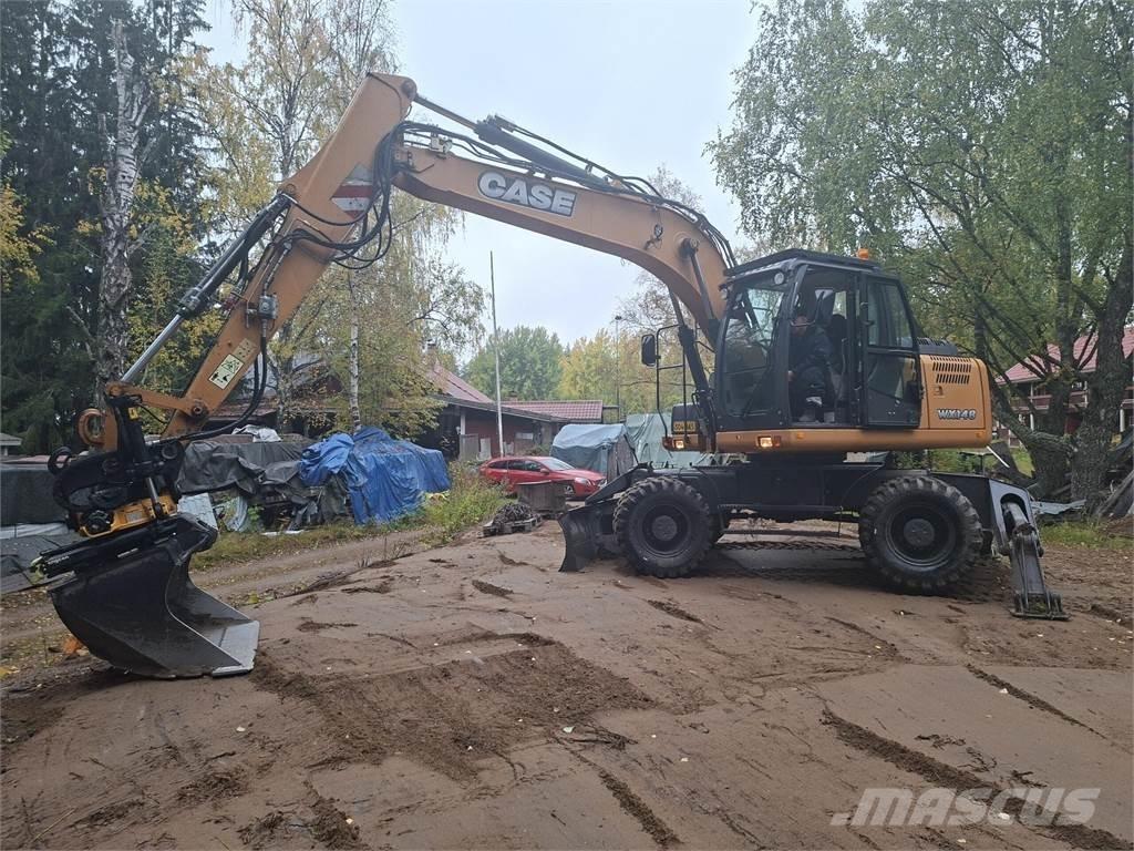 CASE Wx 148 Ekskavatori uz riteņiem