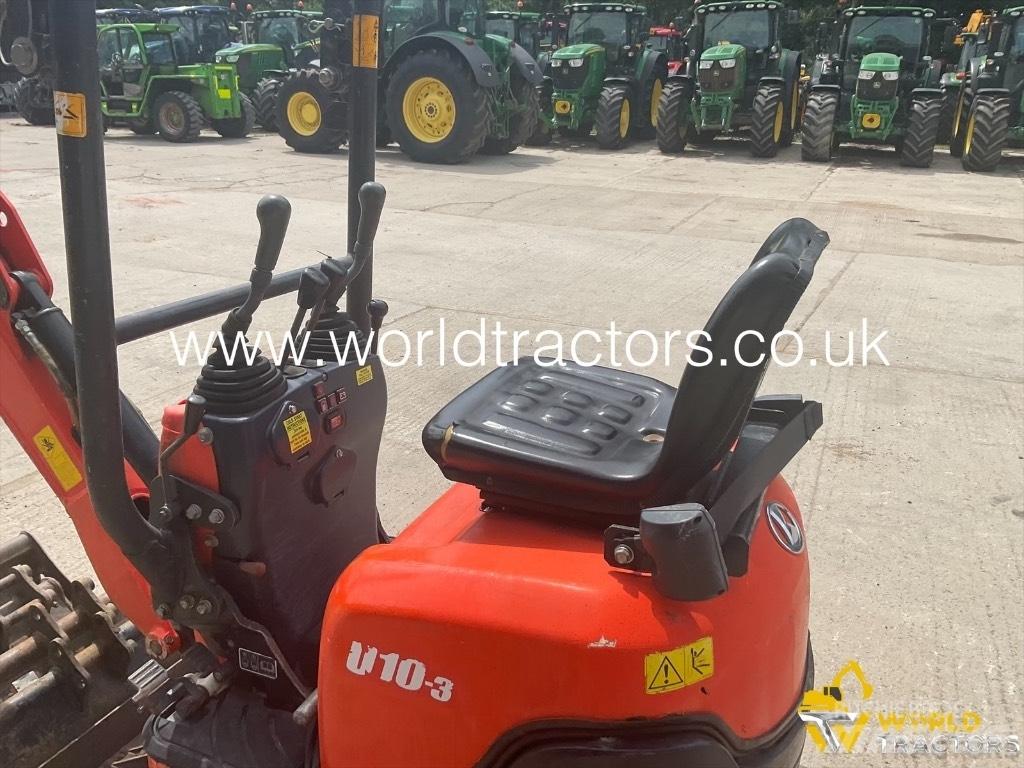 Kubota U 10-3 Mini ekskavatori < 7 t