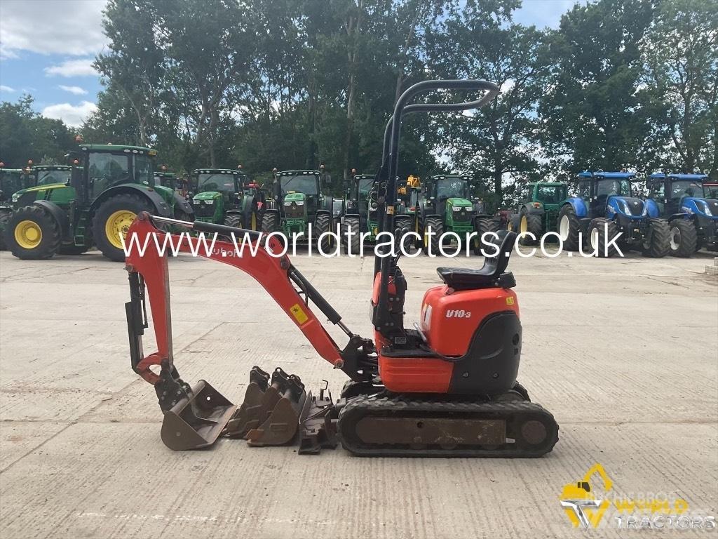 Kubota U 10-3 Mini ekskavatori < 7 t