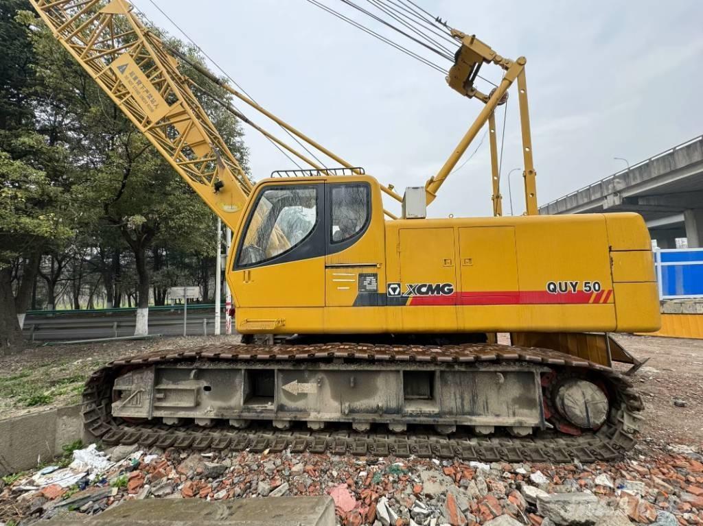 XCMG QUY 50 Kāpurķēžu ceļamkrāni
