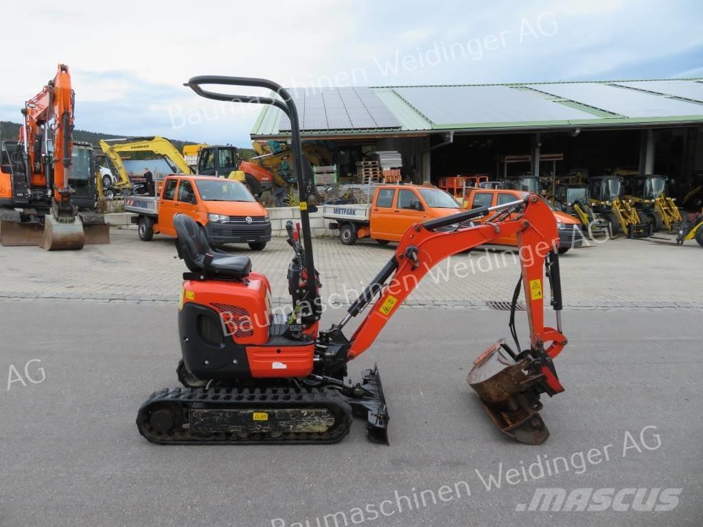 Kubota U 10-3 Mini ekskavatori < 7 t