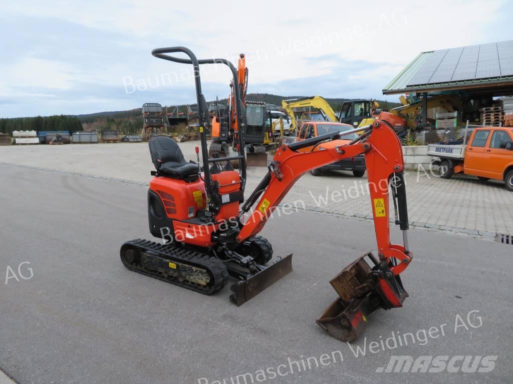 Kubota U 10-3 Mini ekskavatori < 7 t