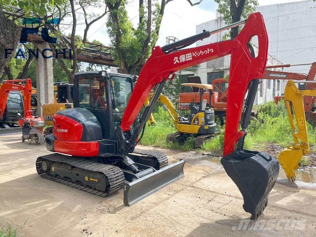 Kubota kx165 Kāpurķēžu ekskavatori