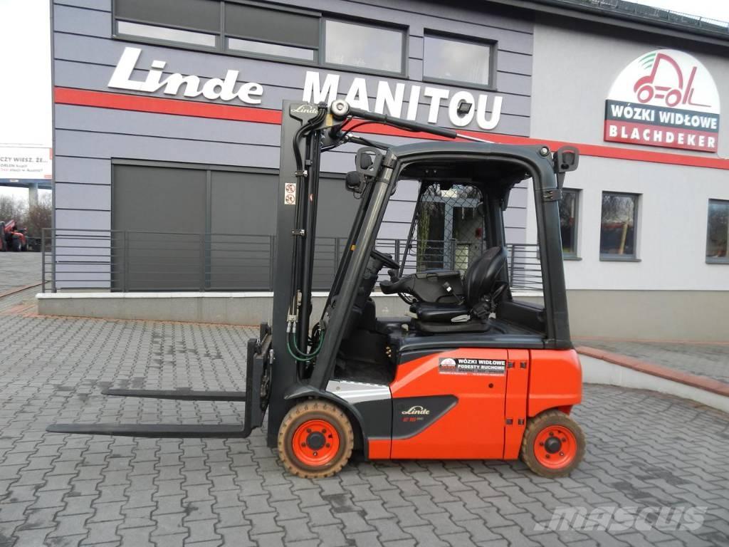 Linde E16P-02 Elektriskie iekrāvēji
