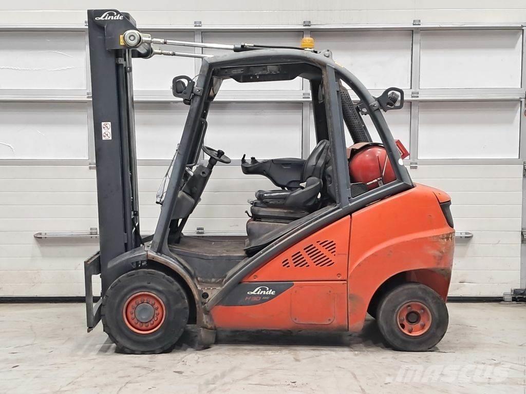 Linde H30T-02 LPG tehnika