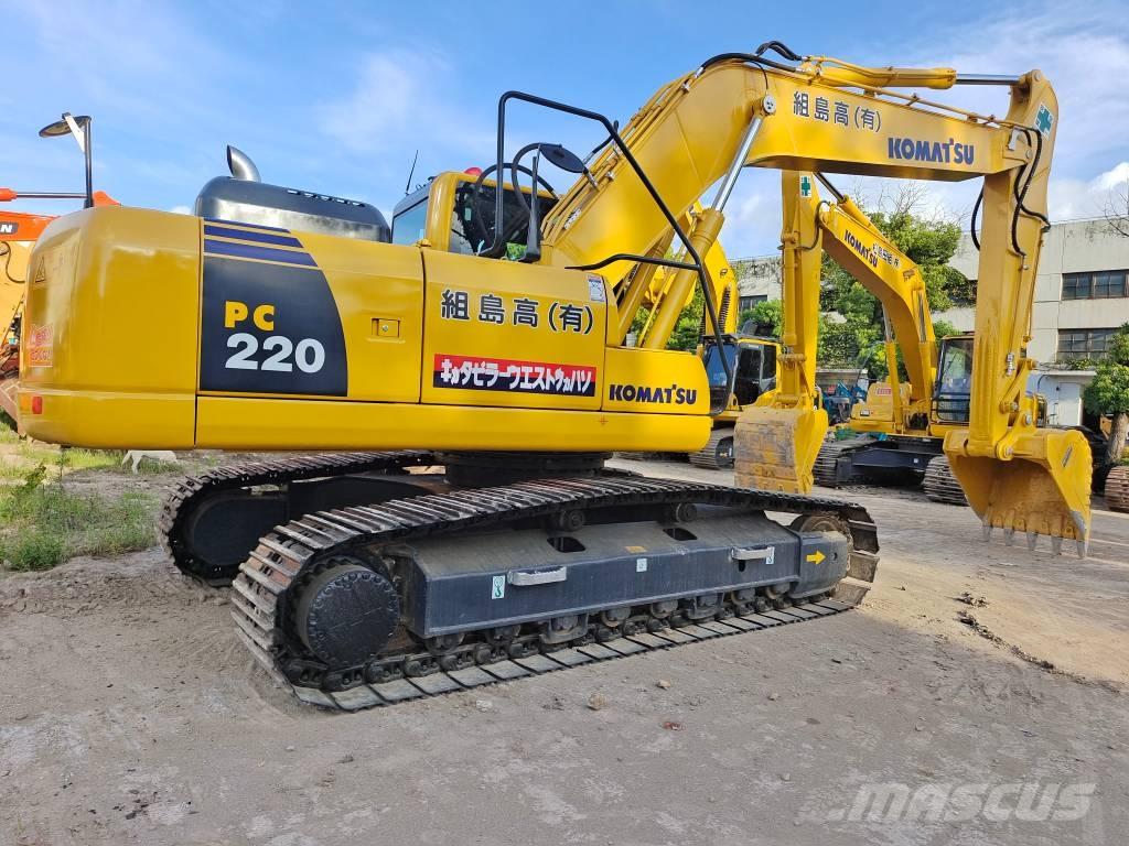 Komatsu PC 220 Kāpurķēžu ekskavatori